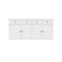 Ensembles de meubles de chambre modernes de haute qualité OEM/ODM en gros, lits et armoires en bois prêts à assembler pour appartements et hôtels