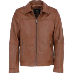 Top Design 100% Veste d'hiver à manches longues et à col montant en cuir de haute qualité pour hommes Design personnalisé disponible à un prix raisonnable - Product Image 1