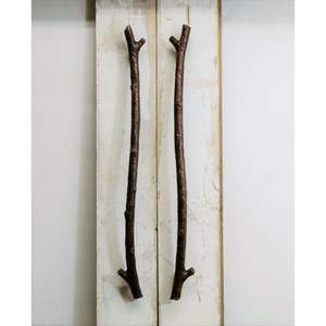 Flower Shape Cabinet <b>Pulls</b> Kitchen Decor Knobs and Handles Flower Branch Dresser <b>Drawer</b> Knob <b>Brass</b> Gold Kitchen - Product Image 3