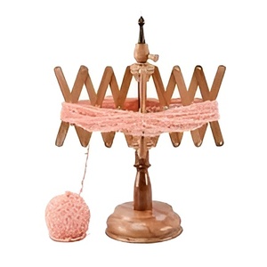 Prix bas Textile Premium fil poli Swift écheveaux Hanks hêtre conçu tricot crochet filature enrouleur accessoires mode - Product Image 1