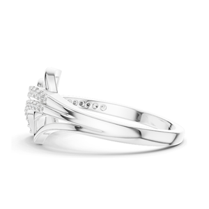 Bague pour femme en diamant de laboratoire 0,227 ct, clarté VVS-VS EF, or 18 carats, 14 carats, 10 carats et argent 925, options or rose, or jaune, or blanc - Product Image 6