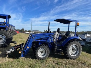 Tractor barato Lovol con cargador Tracción en las 4 ruedas Tractor agrícola a la venta - Product Image 3