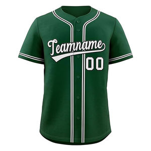 Camiseta de Béisbol Unisex de Alta Calidad Personalizada con Característica Transpirable, Ropa Deportiva OEM con Impresión de Logotipo Personalizado para Hombre - Product Image 3
