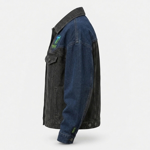 Chaqueta Vaquera Personalizada para Mujer, Prenda Exterior de Moda, Chaqueta Vaquera con Material de Mezclilla Lavada, Tacto Suave, Costuras Duraderas y - Product Image 5