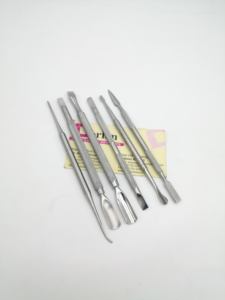 ที่ดันเล็บหนังกำพร้าสองหัวทนทานที่ดันการทำเล็บมือดูแลเล็บที่ตายแล้วเจลขัดเล็บแท่งมีดโกน - Product Image 5