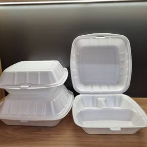 Meilleure qualité en gros Trois compartiments jetables PS mousse alimentaire conteneur foodsaver conteneur alimentaire conteneurs alimentaires avec couvercles - Product Image 2