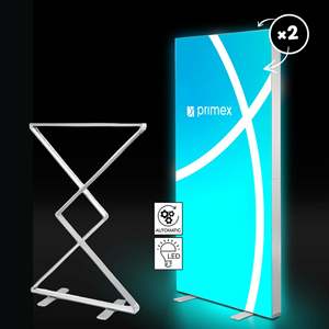 <b>Advertising</b> <b>Light</b> <b>Box</b> Exhibition Wall Lightbox Fold 2Go - Product Image 1