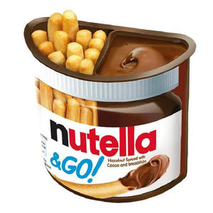 Pack de collation Premium Nutella & Go : Pâte à tartiner chocolat-noisette avec bâtonnets de pain croustillants - Product Image 1