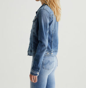 Chaqueta Vaquera de Moda 2026 para Mujer, Diseño Personalizado, Transpirable, Algodón Sostenible Estampado - Product Image 2