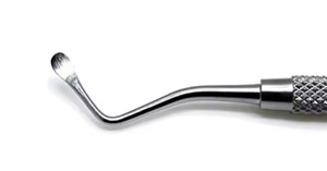 Curette chirurgicale Lucas pour os dentaires 88 cuillères à double extrémité 4mm Instruments en acier inoxydable - Product Image 3