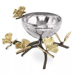 Tazón de chocolate de Metal de mesa Diseño creativo hecho a mano Nuevo tazón dulce Clásico elegante Tazón de chocolate de Metal al por mayor - Product Image 2