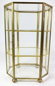 NEW Metal and Glass Almirah for Jewelry Storage or Glass <b>Box</b> in Natural Finished With Durab Le Quality |In Wholesale Prices - Product Image 3