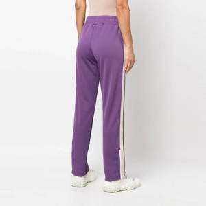 2025 dernier Style femmes pantalons décontracté vêtements d'hiver Logo personnalisé évasé pantalon de survêtement couleur unie haut fabricant nouveau Style - Product Image 2