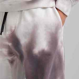 Chándal teñido con lazo para hombre de material suave, transpirable, cómodo, con capucha, con el mejor servicio de fabricación OEM, chándal teñido con lazo - Product Image 5