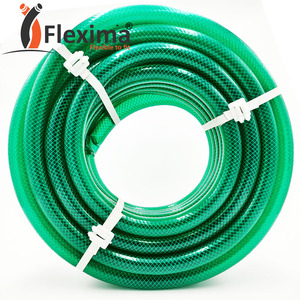 Manguera de construcción trenzada de PVC de alta presión duradera, marca Flexima certificada ISO 9001 para tareas de limpieza al aire libre, fuerte Flexible - Product Image 5