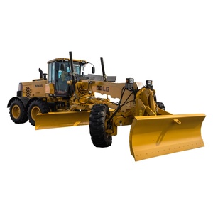 Mini niveleuse GR100 d'occasion pour travaux de génie civil, pompe et boîte de vitesses incluses, prix de vente compétitif - Product Image 3