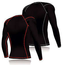 High Quality Wholesale Fitness <b>Swim</b> Shirts for <b>Men</b> Custom Logo Printed Long Sleeve Rash Guard Breathable Quick Dry - Product Image 6