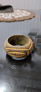 Modern Wooden Painted Napkin <b>Rings</b> for Weddings <b>Indian</b> Made napkin <b>rings</b> for table decoration for sale in bulk - Product Image 2