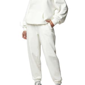 Pantalones Cargo Jogger de algodón supersuave para mujer, venta al por mayor, diseño transpirable informal con frente plano, servicio cómodo de invierno OEM - Product Image 4