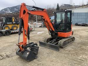 Fast Delivery Premium Used Kubotas KX057-5 High Quality Crawler Excavators Affordable Price For Sale - Product Image 4