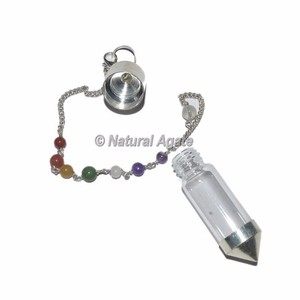 Cristal Quartz Chambre Pendules cristaux pierres de guérison cristal artisanat Quartz Chambre Pendules pierre et cristaux - Product Image 3