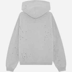 Sweats à capuche vintage de haute qualité 440g 100% coton Hommes Logo personnalisé Brodé Streetwear Automne Graphique personnalisé Coupe ample - Product Image 2