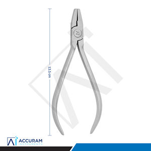 Alicates de Ortodoncia Accuram De La Rosa de 13.5cm, Acero Inoxidable, para Alambre Ligero, Contorno de Bucles, Instrumento Dental Manual de Precisión - Product Image 5