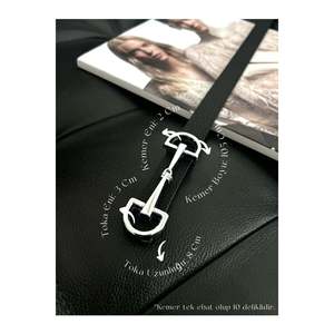 Long, thin black women's <b>belt</b> with <b>silver</b> <b>buckle</b>, suitable for jackets, shirts, and dresses. - Black-<b>Silver</b> - Product Image 1