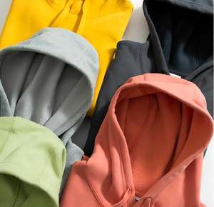 Sudadera con Capucha Desgastada y Decolorada al Sol de ShanLai Garment, 100% Algodón, Gruesa, Lavada al Ácido, Estilo Francés - Product Image 6