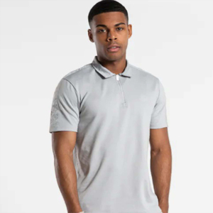 Camiseta de Manga Corta para Hombre, Verano, Moderna, Tejido de Punto de Alta Calidad, Cierre de Cremallera, Color Sólido, Secado Rápido, Estilo Casual, Nuevo y Moderno - Product Image 5