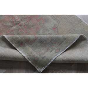 Tapis turc vintage 4,2x7,4 pieds, tapis oriental gris - Product Image 5