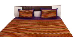 Personalizado al por mayor de lujo diseños King Microfiber CottonJaipuri impreso patrón geométrico cama doble SheetCotton impreso - Product Image 3