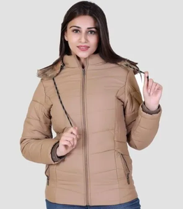 Le nouveau design des hivers pour femmes offre spéciale de vestes bouffantes personnalise les vêtements d'extérieur épais pour femmes à la mode veste décontractée - Product Image 4