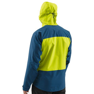 Chaquetas impermeables ligeras deportivas para hombre, cortavientos personalizado con cremallera, chaqueta impermeable fina y hermética de poliéster - Product Image 6