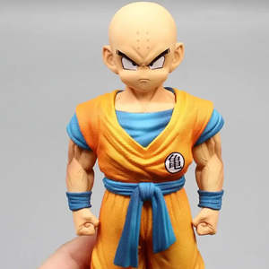 Figurine en plastique Krilin de Dragon Ball Z ODM, neuve, pour garçons, collection, décoration, promotion, avec emballage en boîte - Product Image 6