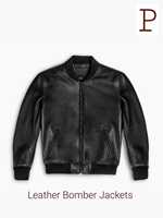 Chaquetas de cuero Premium personalizadas para hombre para invierno Todos los diseños disponibles-Estilo universitario