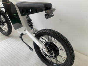 Bicicleta eléctrica Enduro Ebike 72v 5000W con asistencia de pedaleo, freno de disco y batería de litio para la bicicleta eléctrica de montaña Bomber SS30 en stock. - Product Image 6