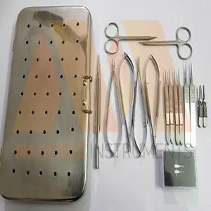 Juego de Instrumentos de Microcirugía, Instrumentos Quirúrgicos, Cirugía Plástica - Product Image 1