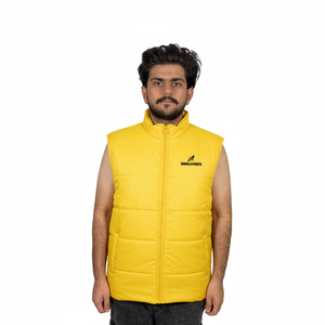 เสื้อกั๊กพัฟเฟอร์แบบสปอร์ตสำหรับฤดูหนาว  บุด้วยโพลีเอสเตอร์ ระบายอากาศได้ดี อุ่นสบาย เหมาะสำหรับกิจกรรมกลางแจ้ง  แฟชั่นเสื้อผ้าแบบไม่มีแขน  เสื้อแจ็คเก็ตพัฟเฟอร์สำหรับผู้ชาย - Product Image 1