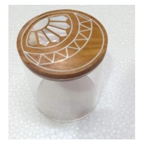 Acacia Wood Mother Pearl Inlay Square Storage <b>Box</b> <b>Lid</b> Customizable Size Color Arabic Style Handicrafts <b>Wooden</b> Mop Design EPCH - Product Image 5
