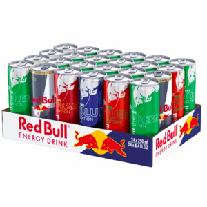 RedBull Extra Sans Sucre Énergie Puissante Carbonatée Saveur Cerise 24 Canettes 250ml - Product Image 4