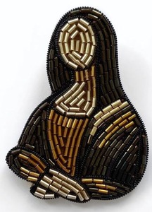 Natural stone cushion pendant beaded design handmade cross religious briolette multi gemstone pendant necklace wholesale charms - Product Image 3