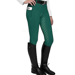 Top Trend Horse Riding Legging <b>Equestrian</b> High Waist Men Horse Riding Legging Custom Logo and Design - Product Image 2