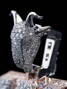 Colgante de Plata de Ley 925 con Incrustaciones de Moissanita, Corte Personalizado, Estilo Hip Hop, para Hombre - Product Image 4