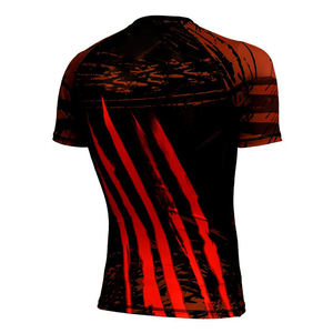 Ropa de compresión de secado rápido de manga corta para hombre de la mejor calidad con función transpirable de sublimación personalizada hecha en Pakistán - Product Image 5