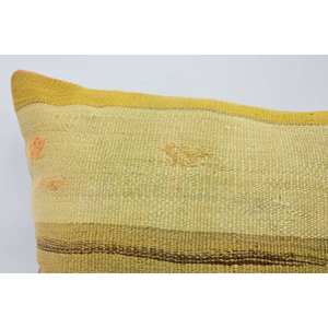 Oreiller en Laine Patchwork Kantha Multicolore 16x24 Pouces Motif Vintage Tissé - Product Image 2