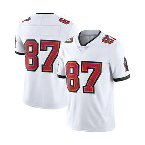 Personalice su propia camiseta de fútbol americano Nuevo diseño Uniforme de fútbol americano Servicio OEM Hombres Camiseta de fútbol americano - Product Image 6