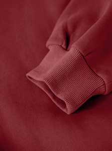 เสื้อสเวตเชิ้ตโอเวอร์ไซส์ คอวี มีฮู้ด ทรงหลวม ผ้าฟลีซเนื้อนุ่ม พิมพ์ลายโลโก้ด้านหน้า แขนยาว สวมใส่สบาย เหมาะสำหรับฤดูหนาว สำหรับผู้หญิง - Product Image 2