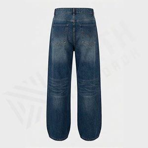Men's Ripped Skinny Jeans 60% Cotton 28% Polyester 10% Viscose 2% Spandex Casual Custom Funky <b>Denim</b> <b>Trousers</b> Customized Color - Product Image 2