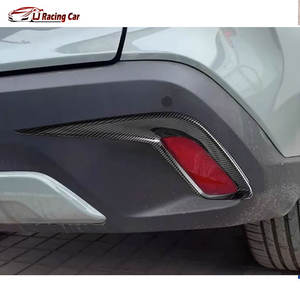 Kits de carrocería de coche con aspecto de fibra de carbono ABS, parachoques trasero, luz antiniebla, tapas de cubierta de lámpara para Toyota Corolla Cross X SUV XG10 2020-2025 - Product Image 5